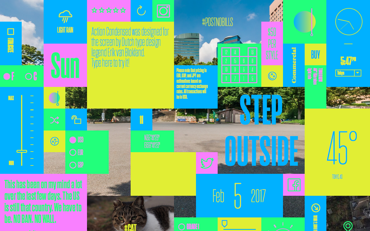 Commercial Type Showcase