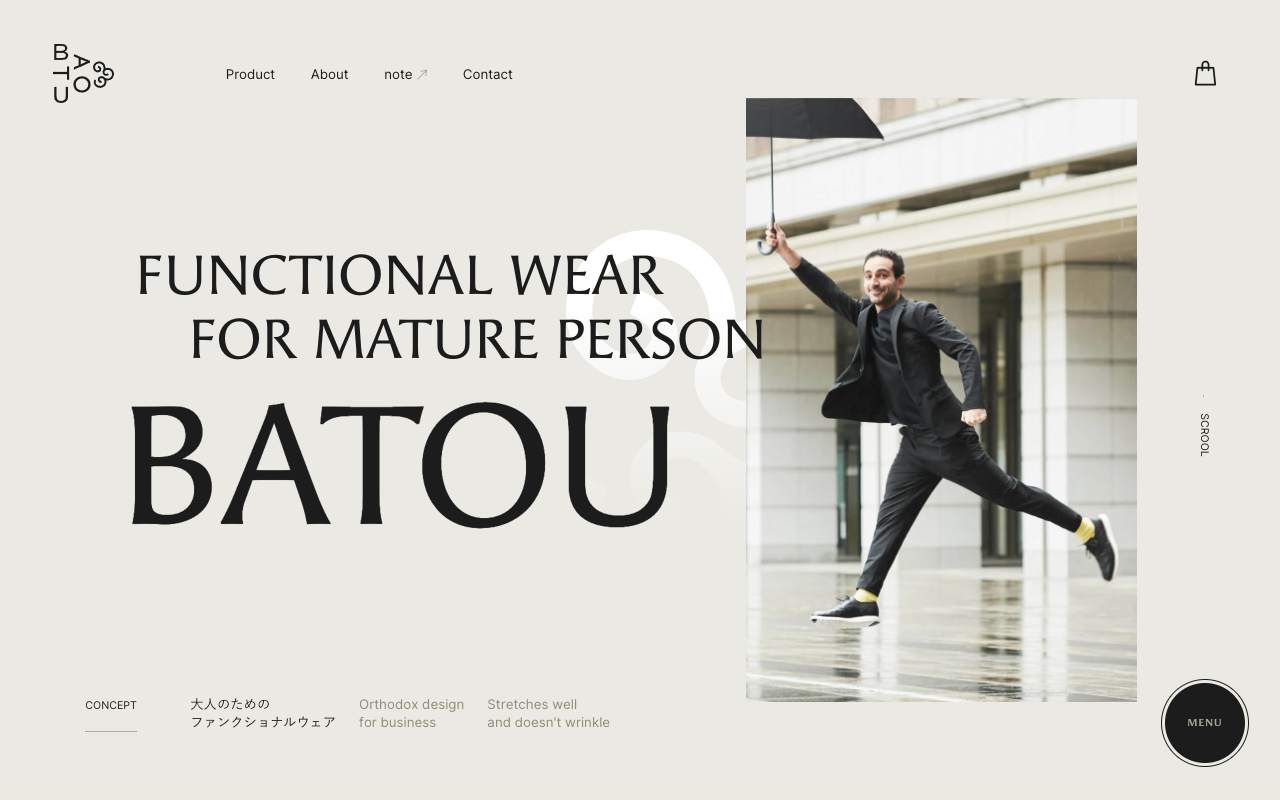 BATOU公式オンラインストア