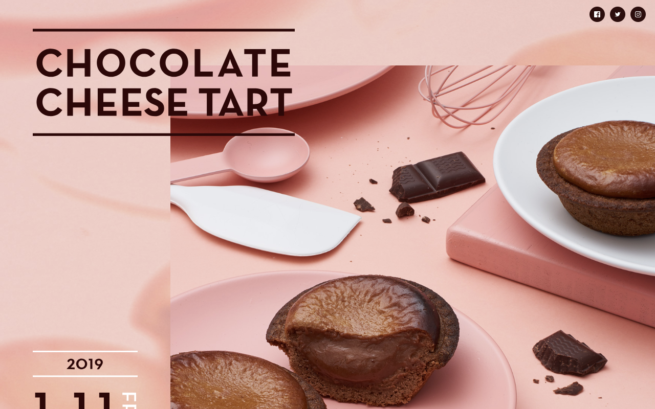 CHOCOLATE CHEESE TART