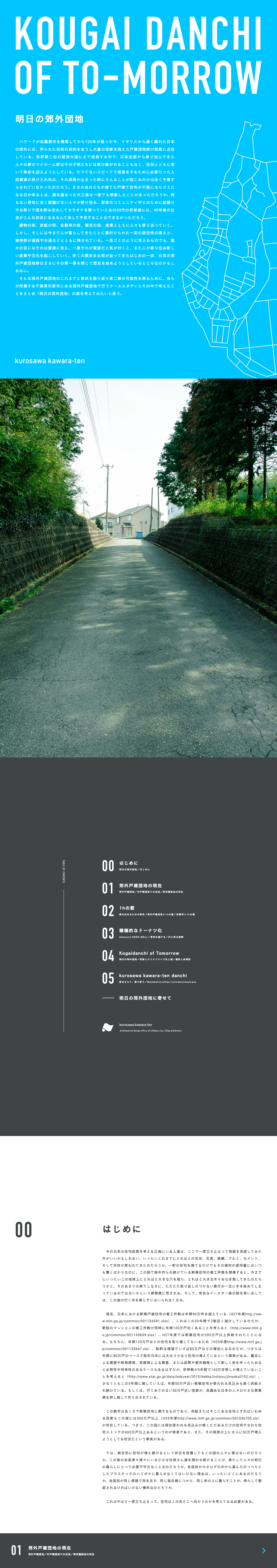 KOUGAI DANCHI OF TOMORROW